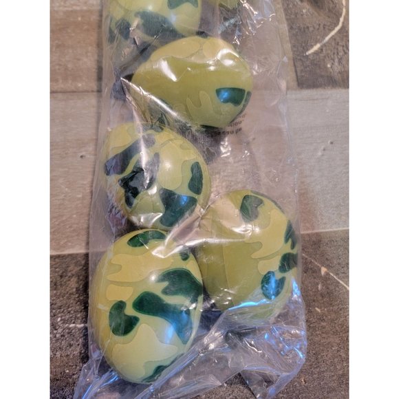 Easter eggs spring green camouflage set army decor - Picture 2 of 6